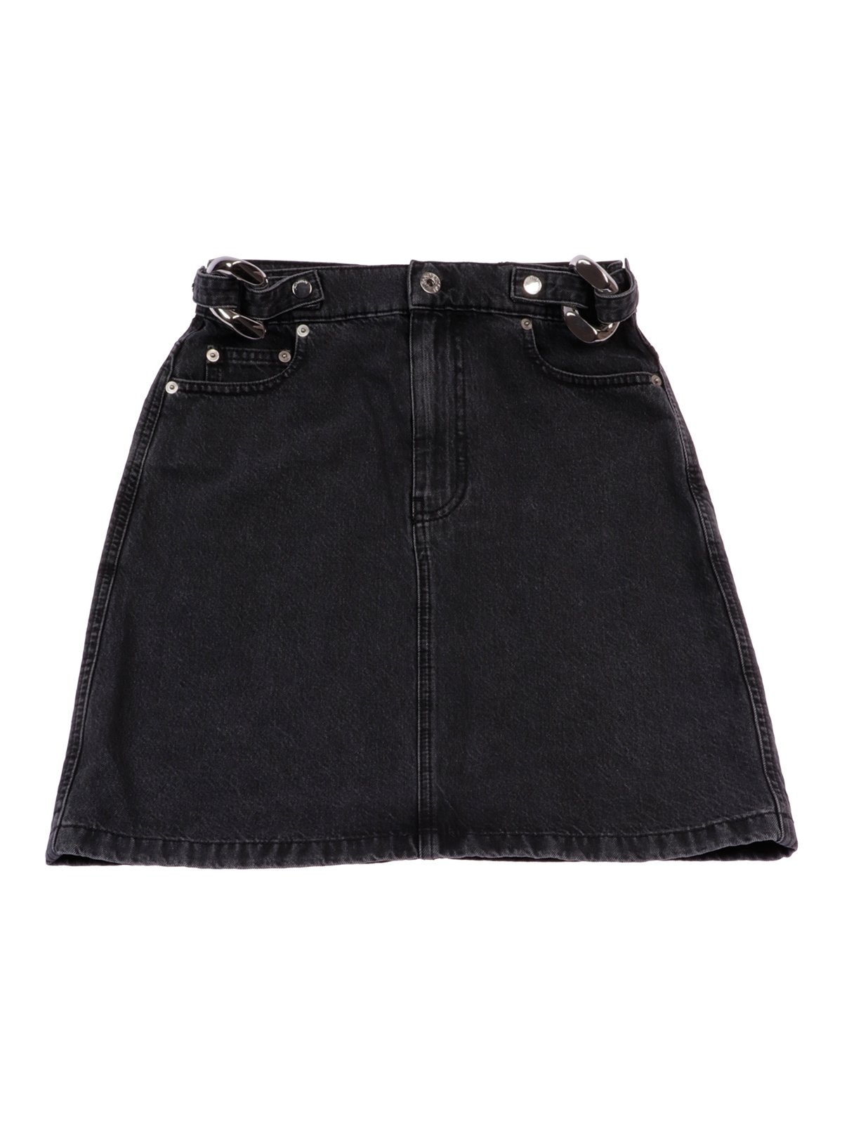 JW Anderson Chain-Link Denim Skirt