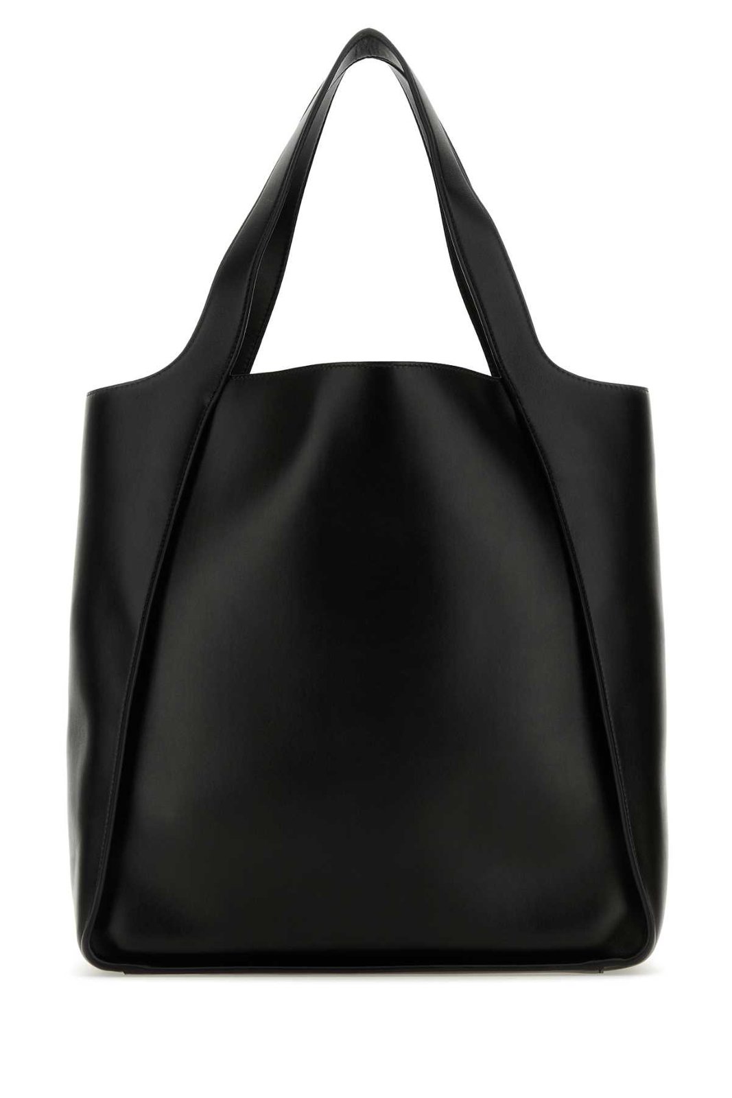 Stella McCartney Logo Perforated Open Top Tote Bag