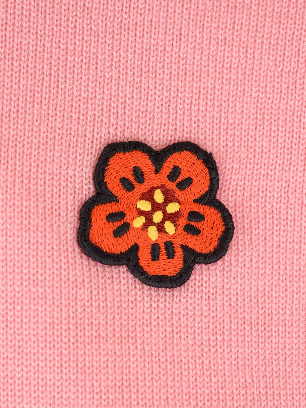 Kenzo Boke Flower Crest Short-Sleeved Jumper