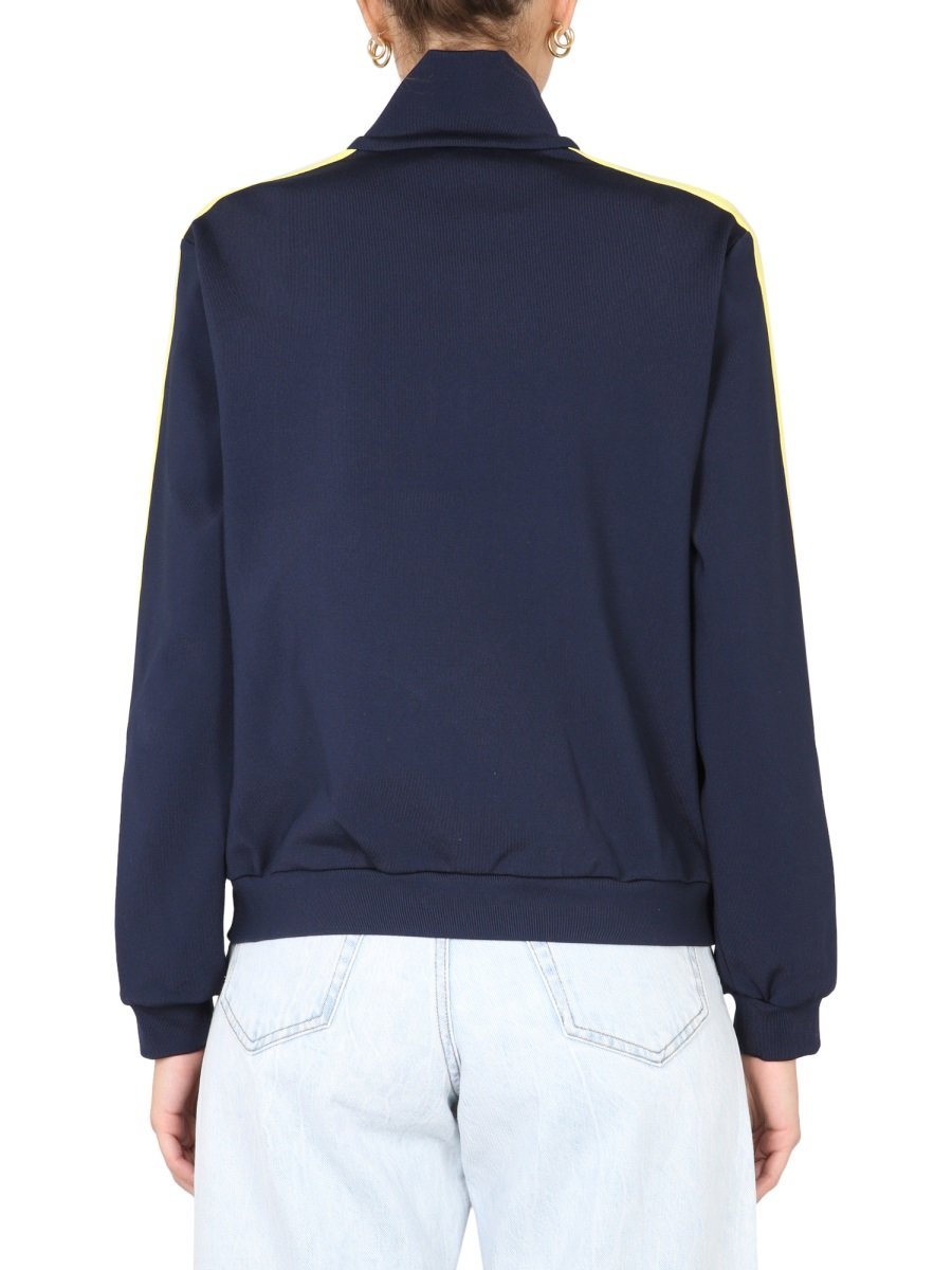 Tory Burch Half-Zipped Knitted Top