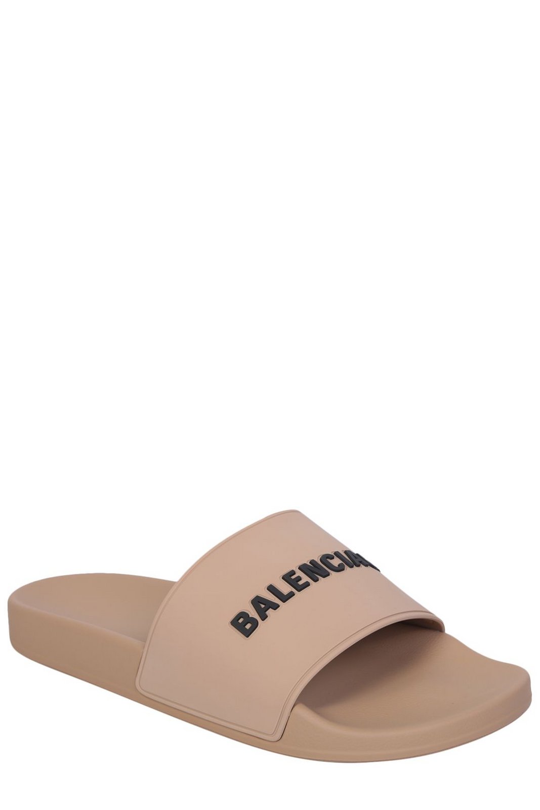 Balenciaga Logo Printed Pool Slides