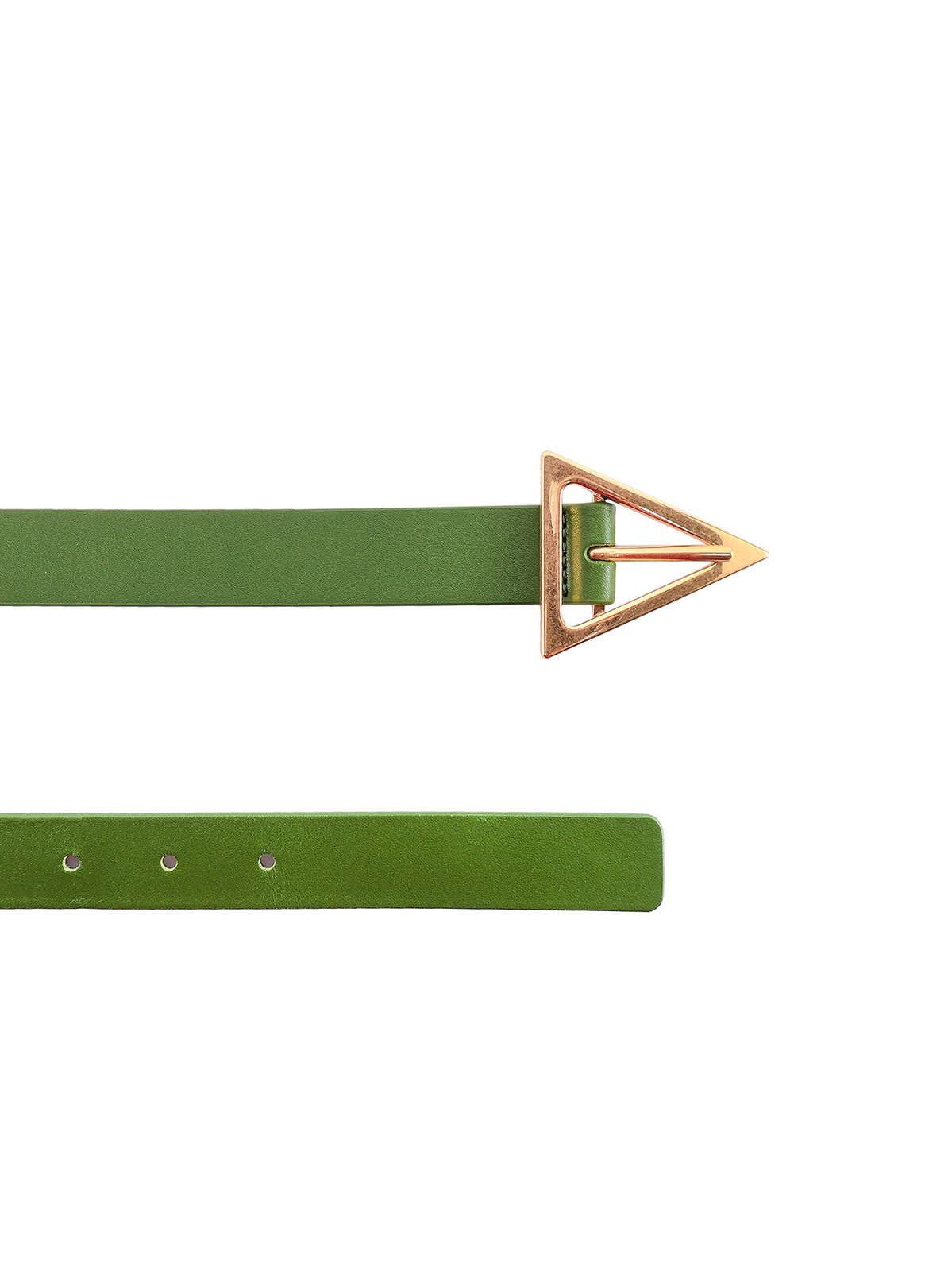 Bottega Veneta Signature Triangular Buckle Belt