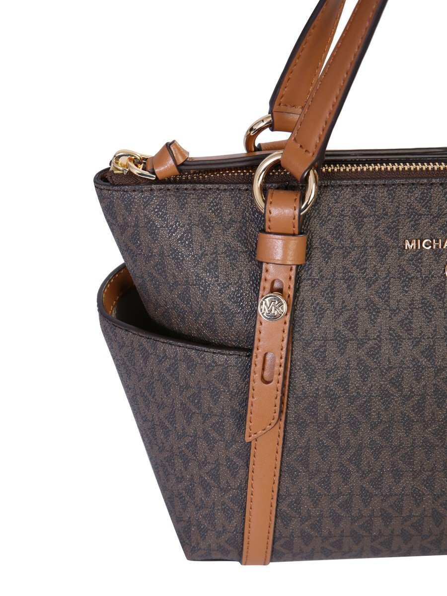 Michael Michael Kors Sullivan Logo Plaque Small Tote Bag