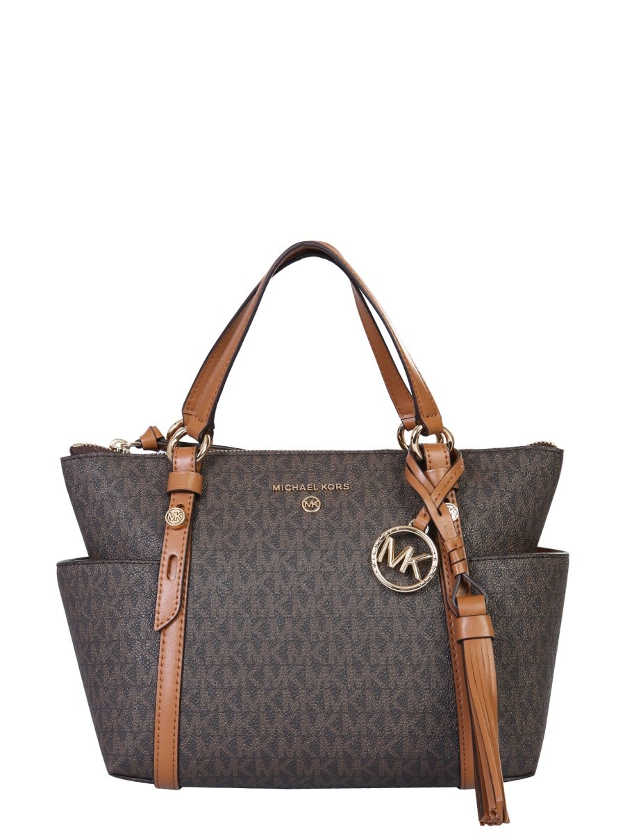 Michael Michael Kors Sullivan Logo Plaque Small Tote Bag
