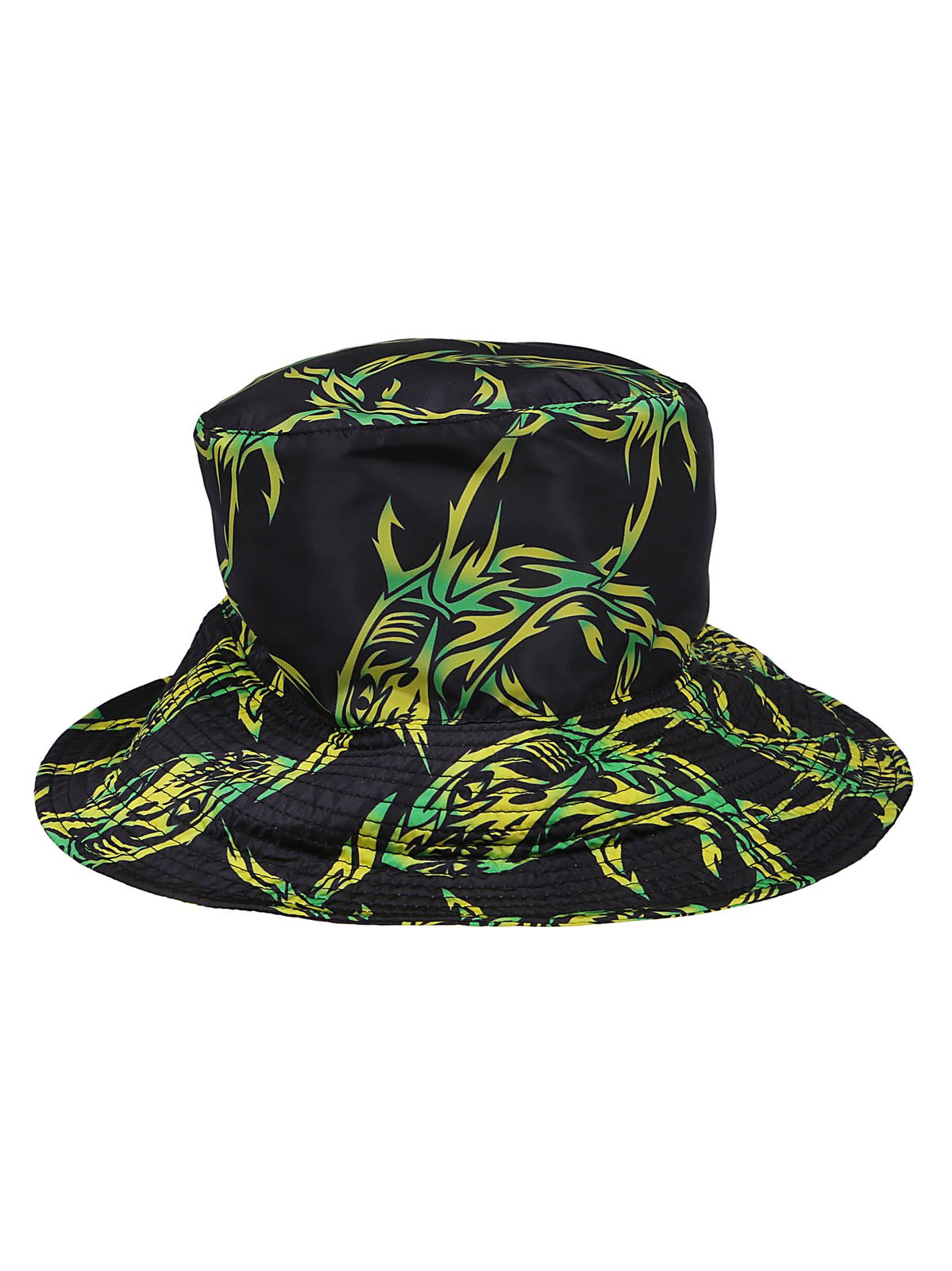 MSGM Tribal Shark Print Bucket Hat