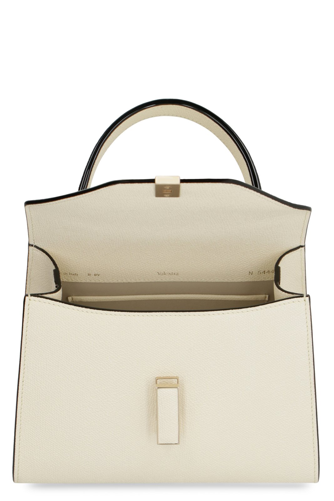 Valextra Iside Foldover Mini Top Handle Bag