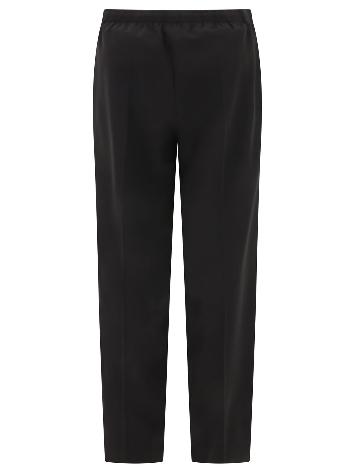 Balenciaga Elastic Waist Straight-Leg Trousers