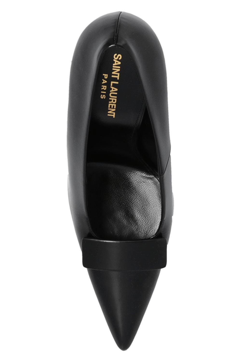 Saint Laurent Sue Stiletto Pointed-Toe Pumps