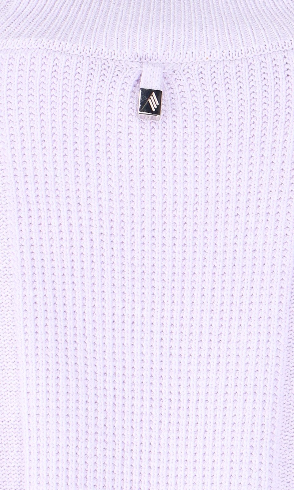 The Attico Open-Knit Ribbed Trim Jumper
