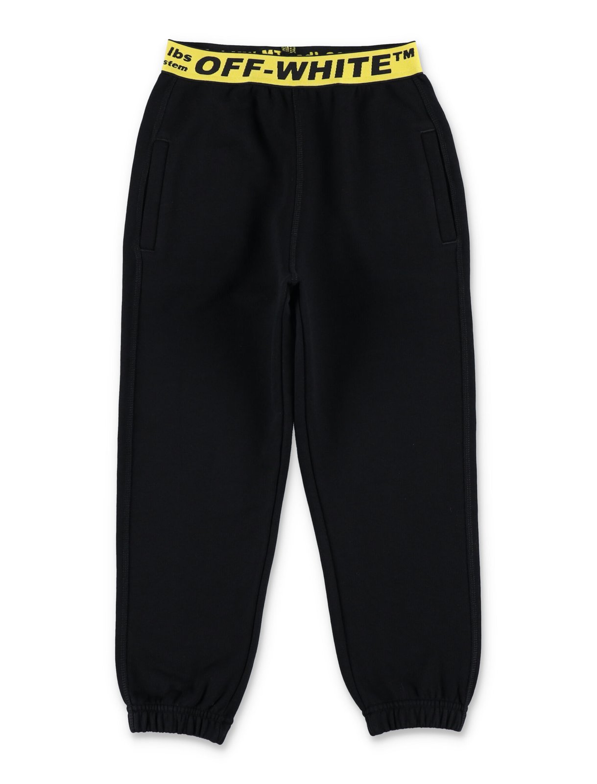 Off-White Kids Industrial Logo Waistband Sweatpants
