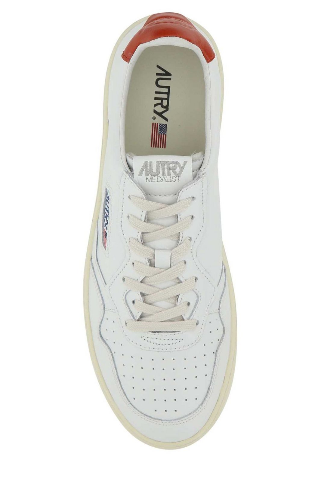 Autry Logo Patch Panelled Sneakers