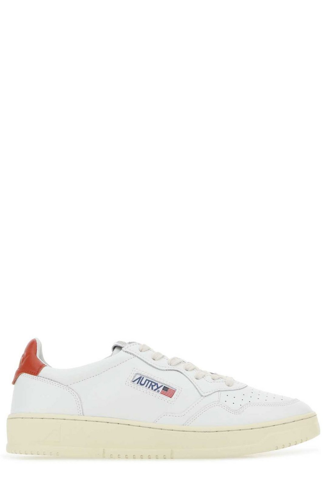 Autry Logo Patch Panelled Sneakers