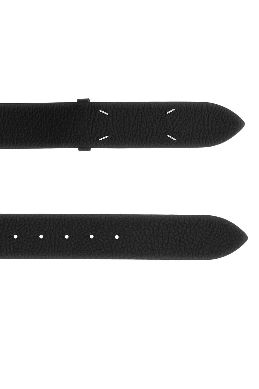 Maison Margiela Four-Stitch Logo Detailed Belt