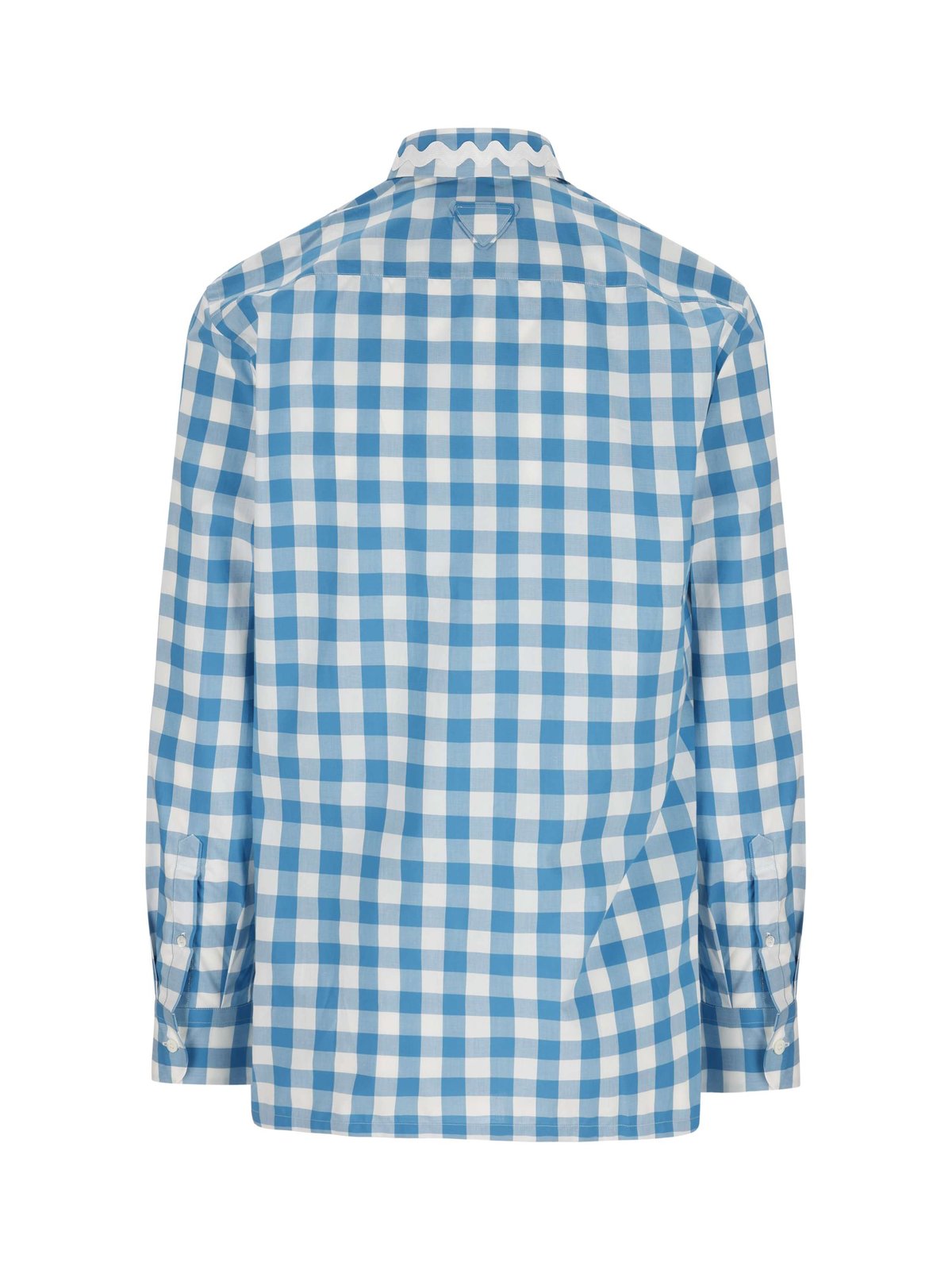 Prada Check-Printed Buttoned Shirt
