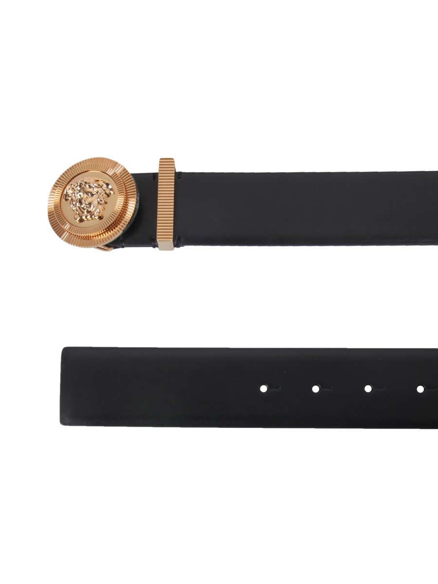 Versace Medusa Logo Plaque Belt