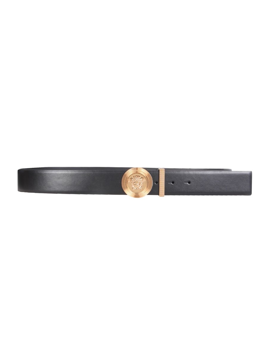 Versace Medusa Logo Plaque Belt