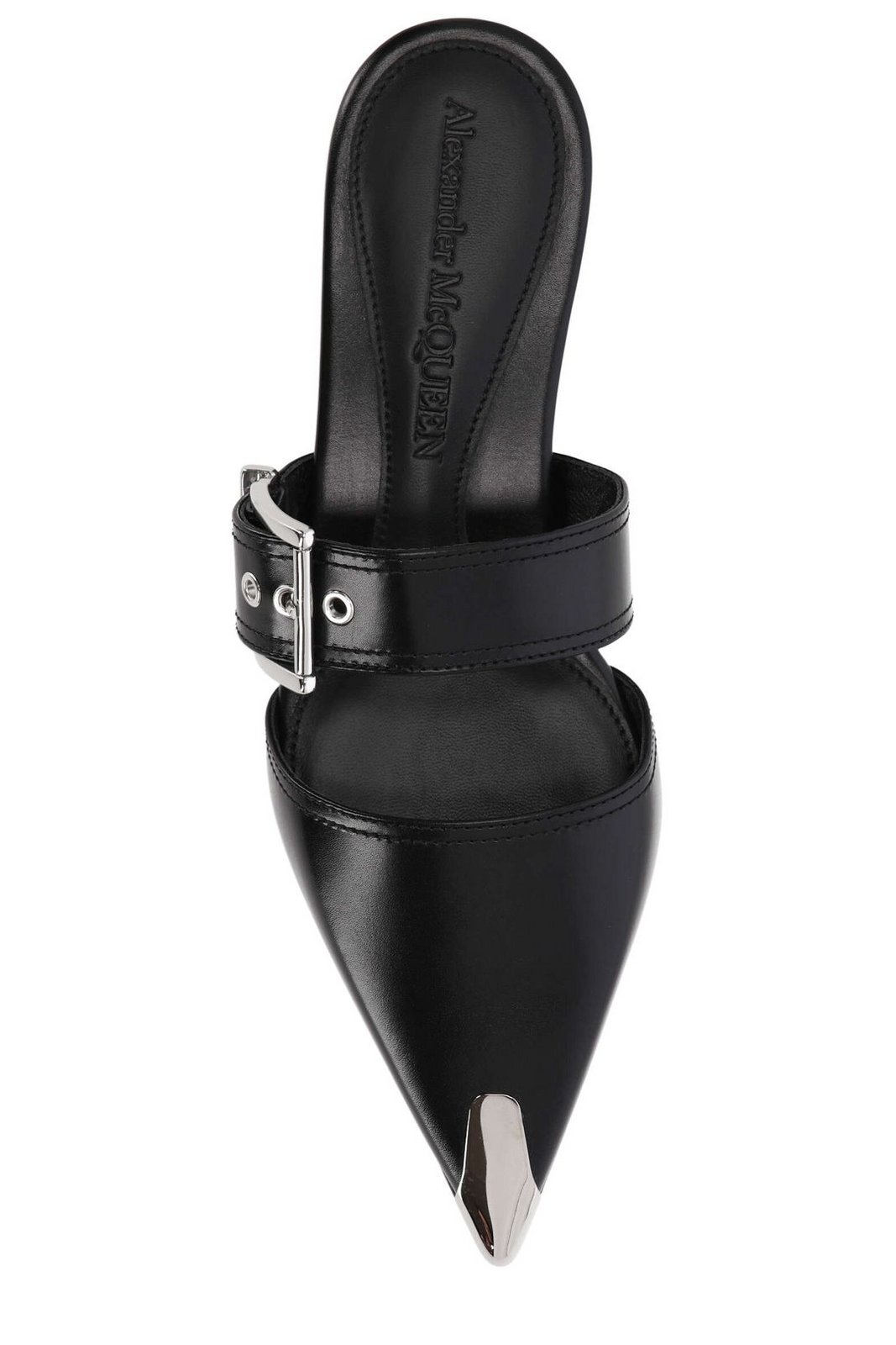 Alexander McQueen Punk Flat Mules 1 Alexander McQueen Punk Flat Mules
