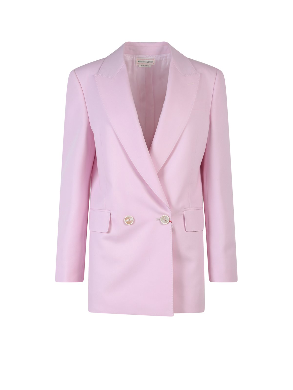 Alexander McQueen Double-Breasted Tailored Blazer