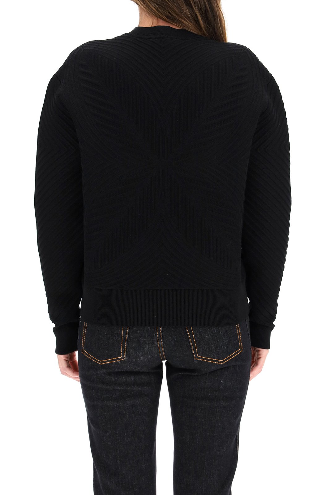 Alexander McQueen Textured Crewneck Sweater 5 Alexander McQueen Textured Crewneck Sweater