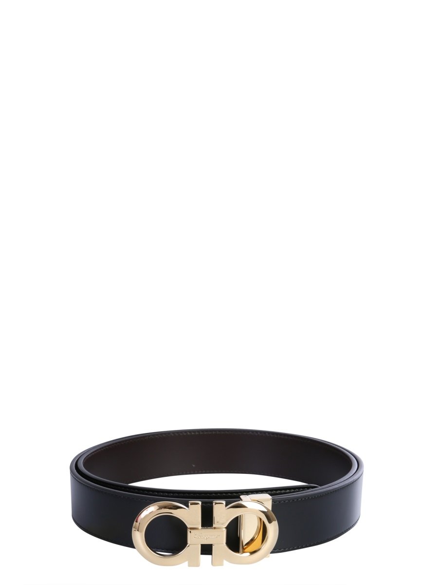 Ferragamo Gancini Reversible Buckle Belt