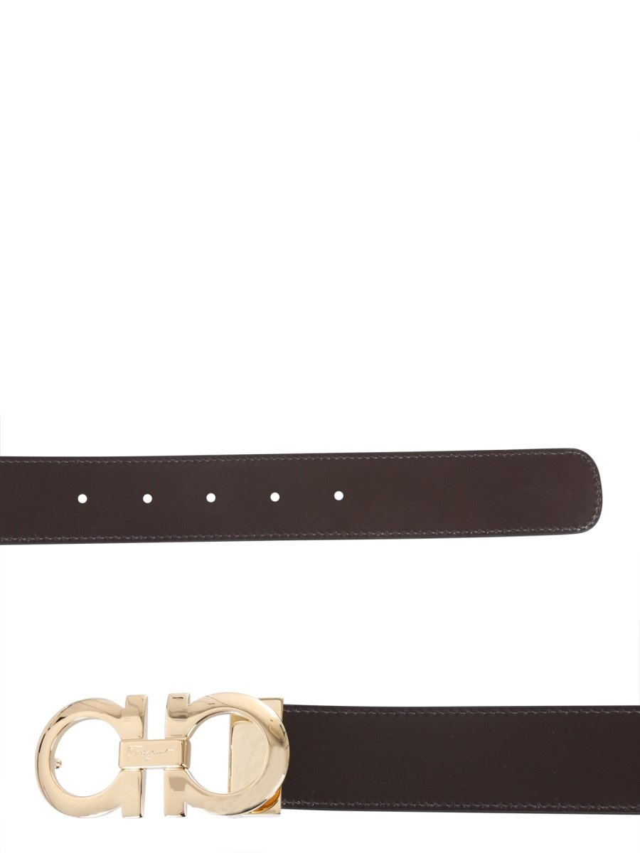 Ferragamo Gancini Reversible Buckle Belt