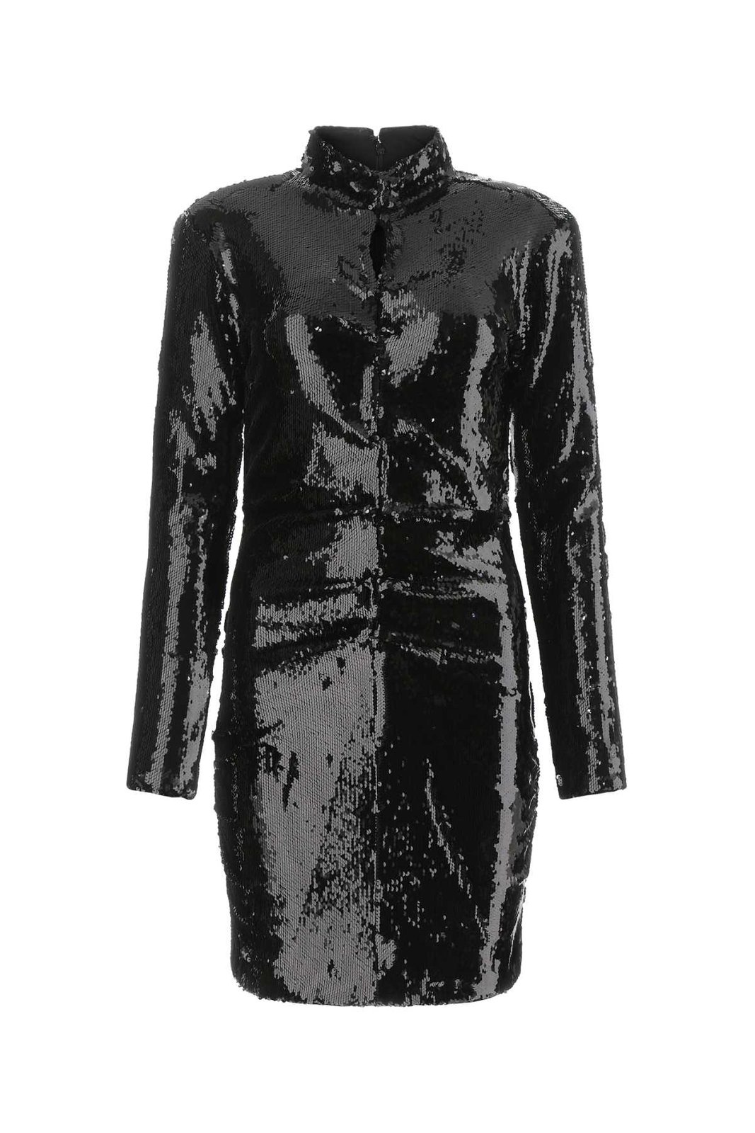 Isabel Marant Sequinned Long-Sleeved Mini Dress