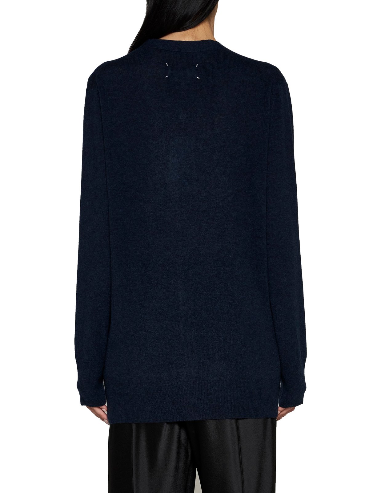 Maison Margiela V-Neck Long-Sleeved Cardigan
