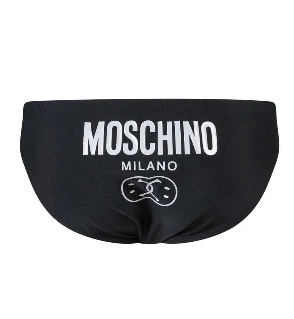 Moschino Logo Printed Swim Slips