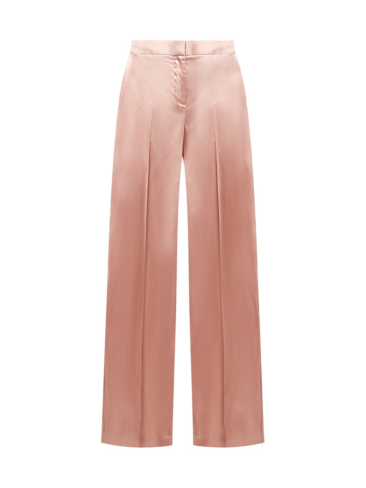 Alexander McQueen Satin Wide Leg Trousers