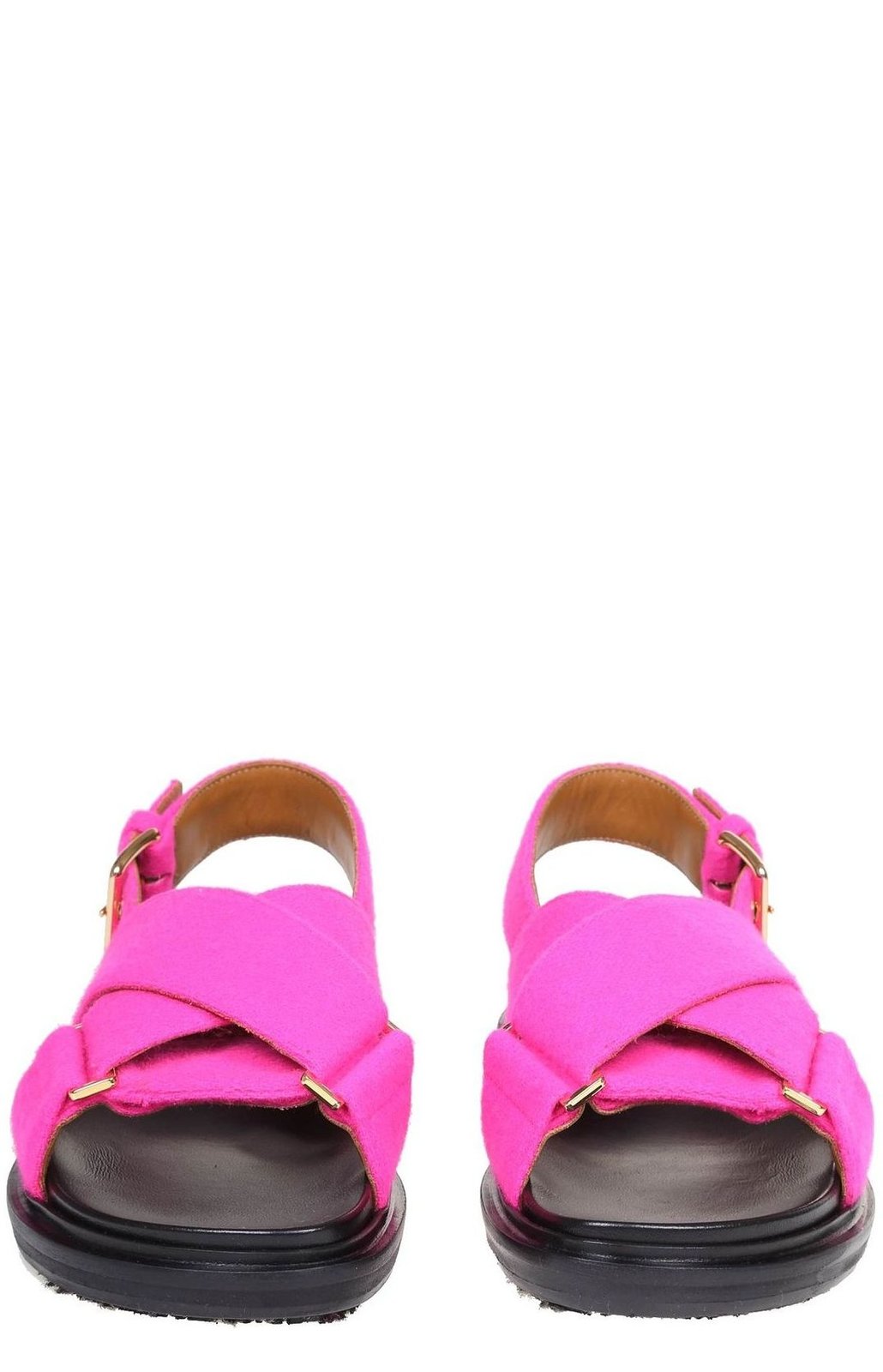 Marni Crossover Strap Sandals