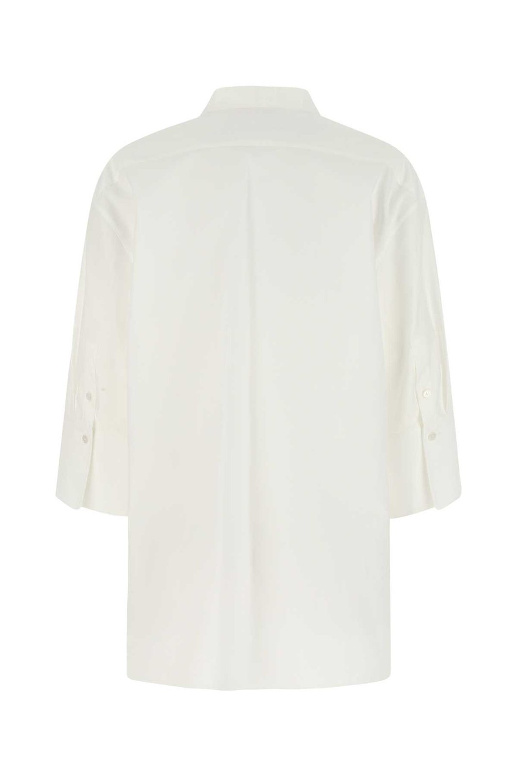 Valentino Scarf Detailed Long-Sleeved Blouse