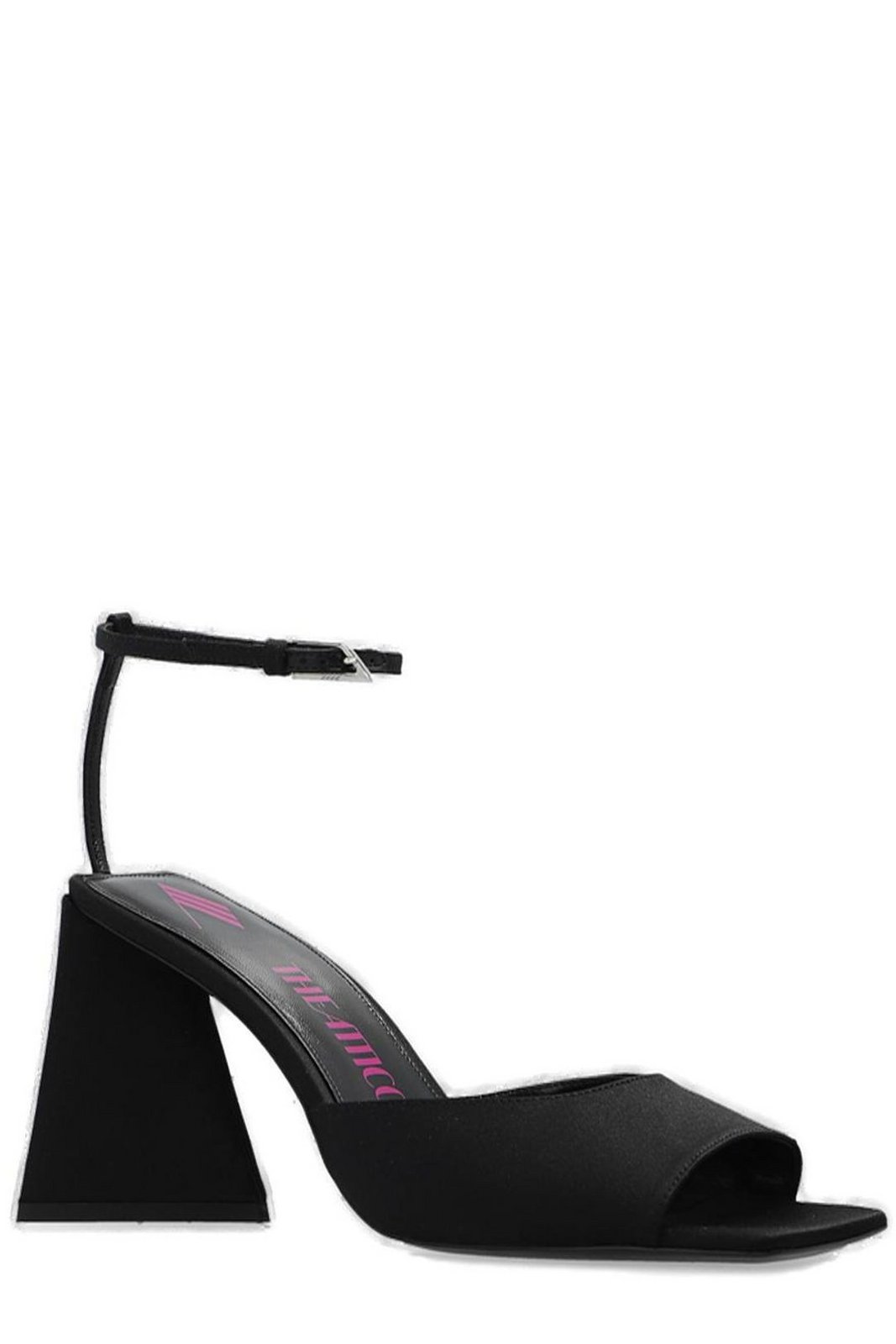 The Attico Piper Square Toe Satin Sandals 3 The Attico Piper Square Toe Satin Sandals