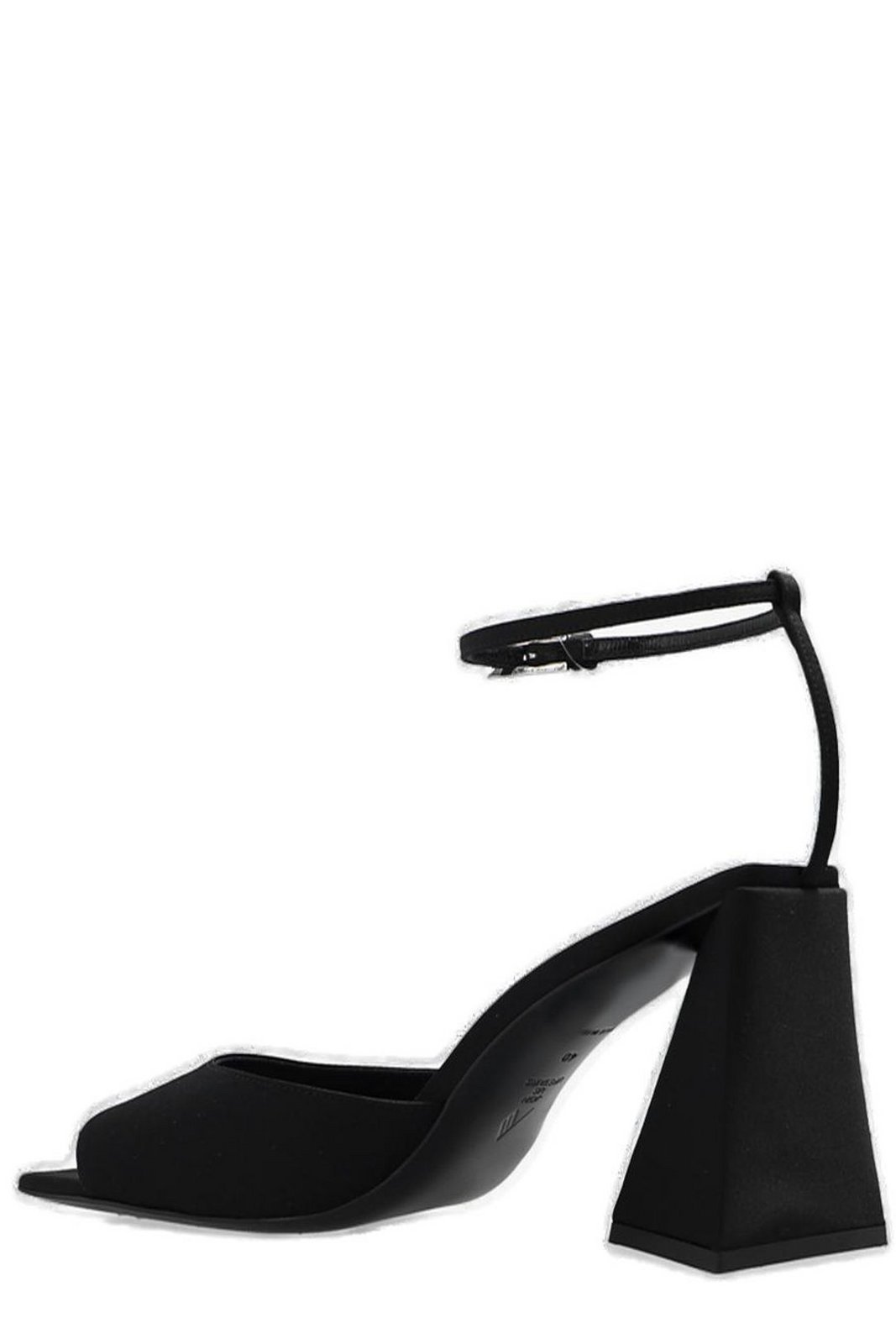 The Attico Piper Square Toe Satin Sandals 4 The Attico Piper Square Toe Satin Sandals