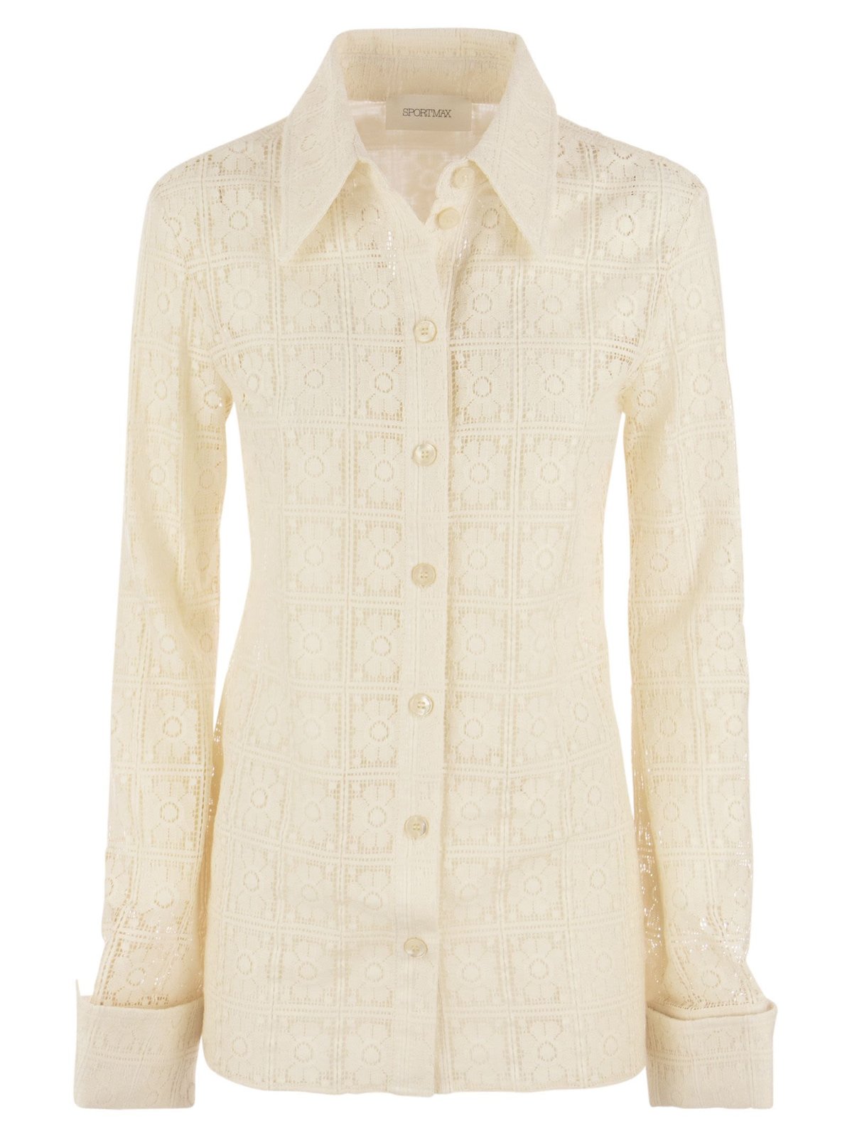 Sportmax Floral Patterned Buttoned Shirt