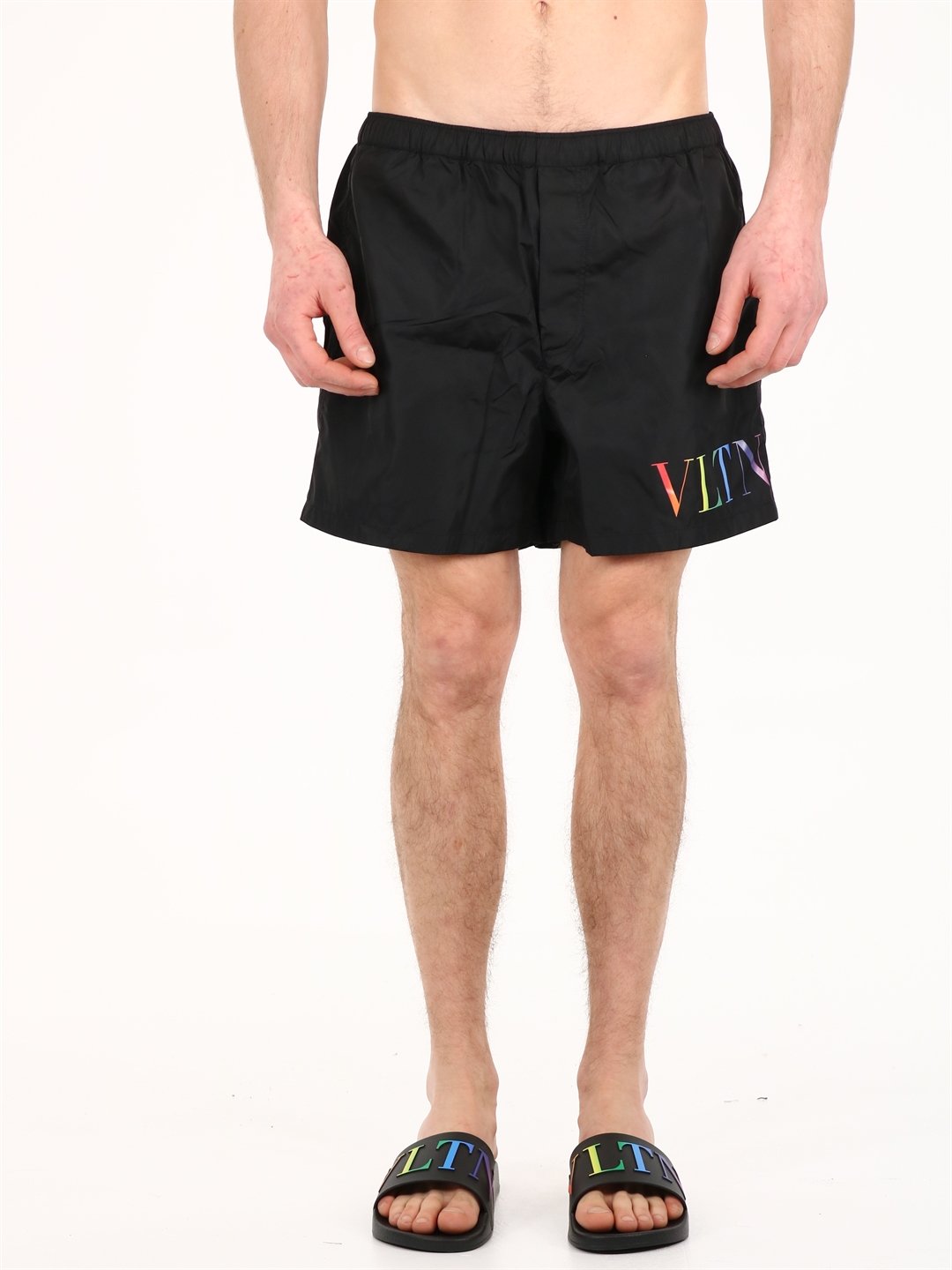 Valentino VLTN Print Swim Shorts