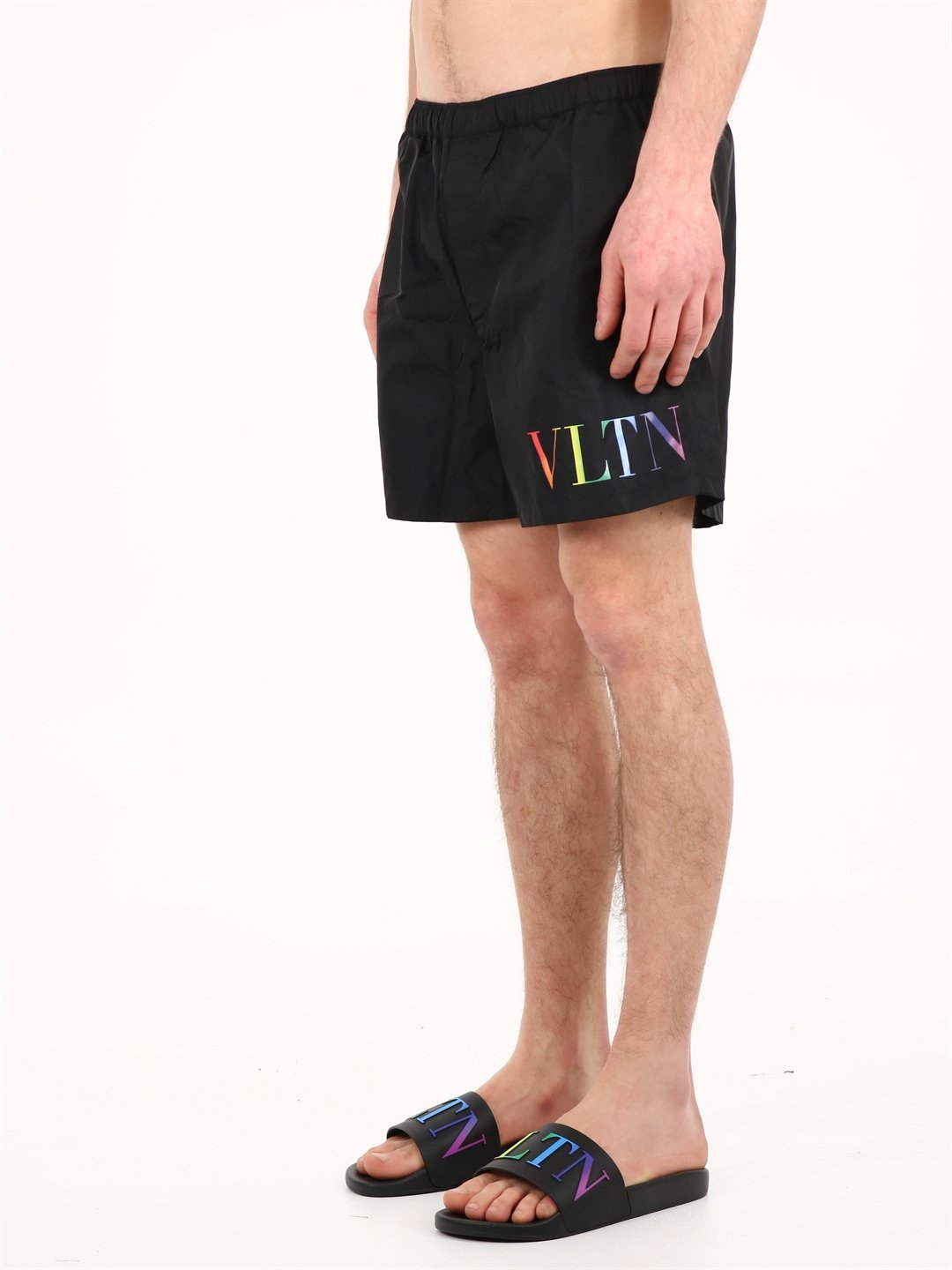 Valentino VLTN Print Swim Shorts
