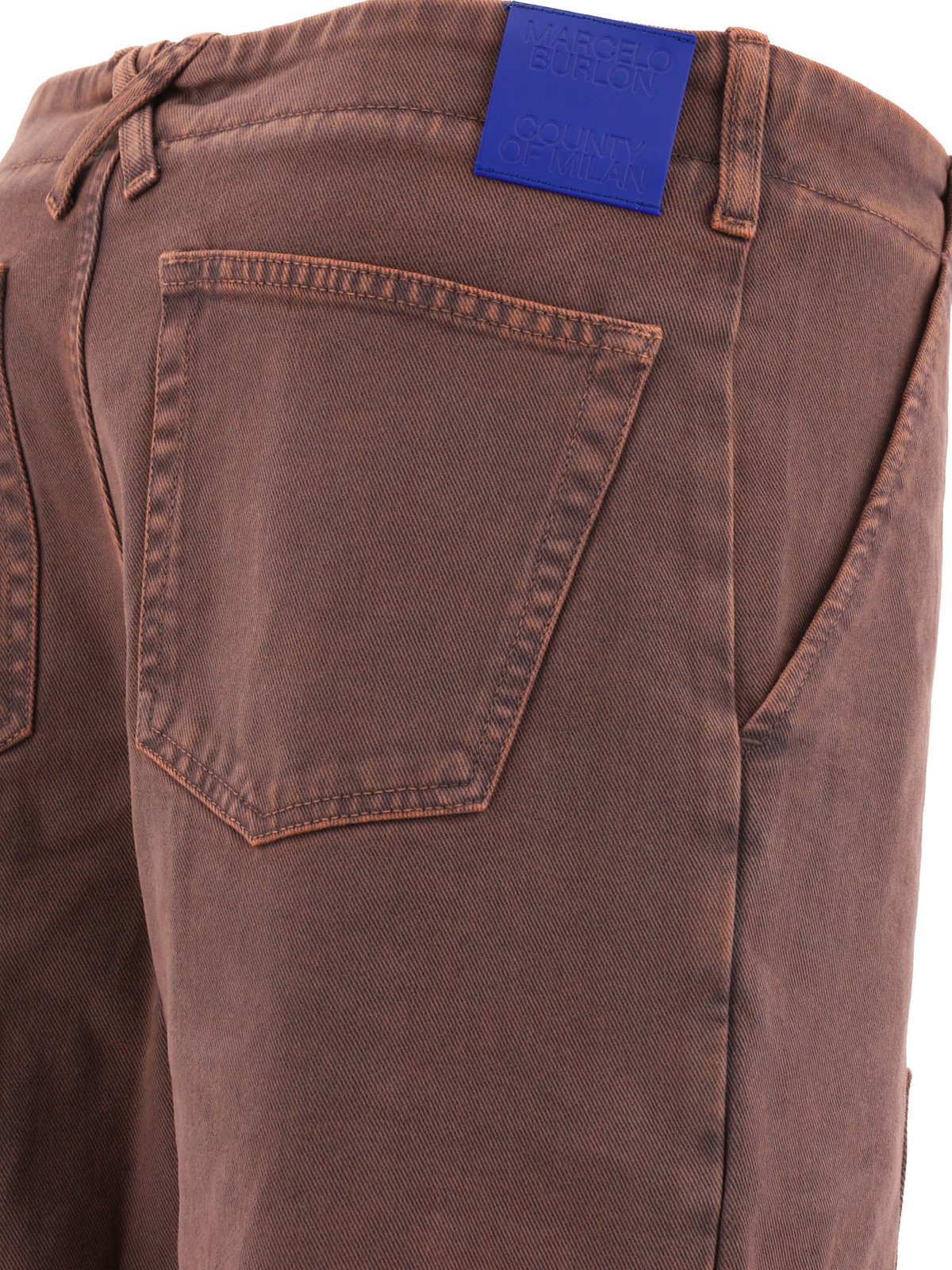 Marcelo Burlon County Of Milan High-Rise Slim Fit Jeans