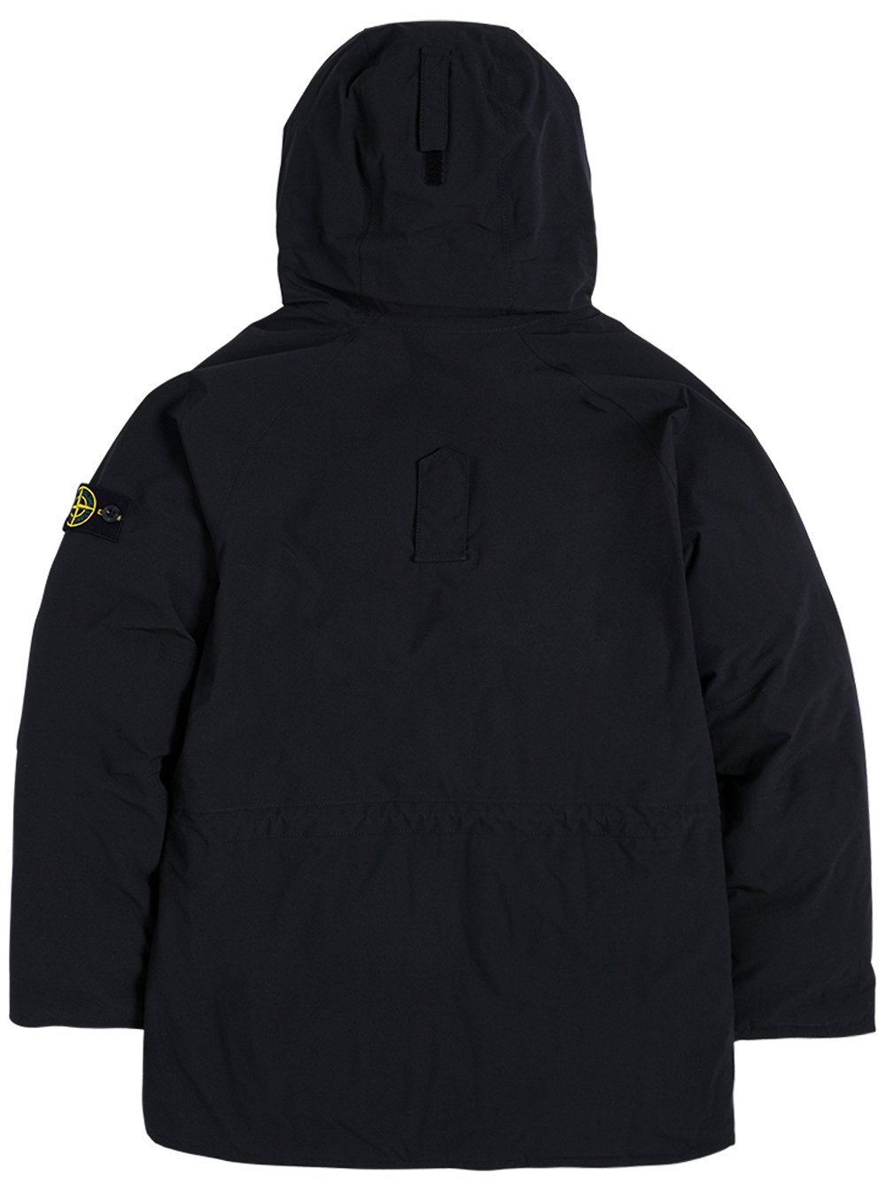 Stone Island Junior Logo Patch Hooded Jacket