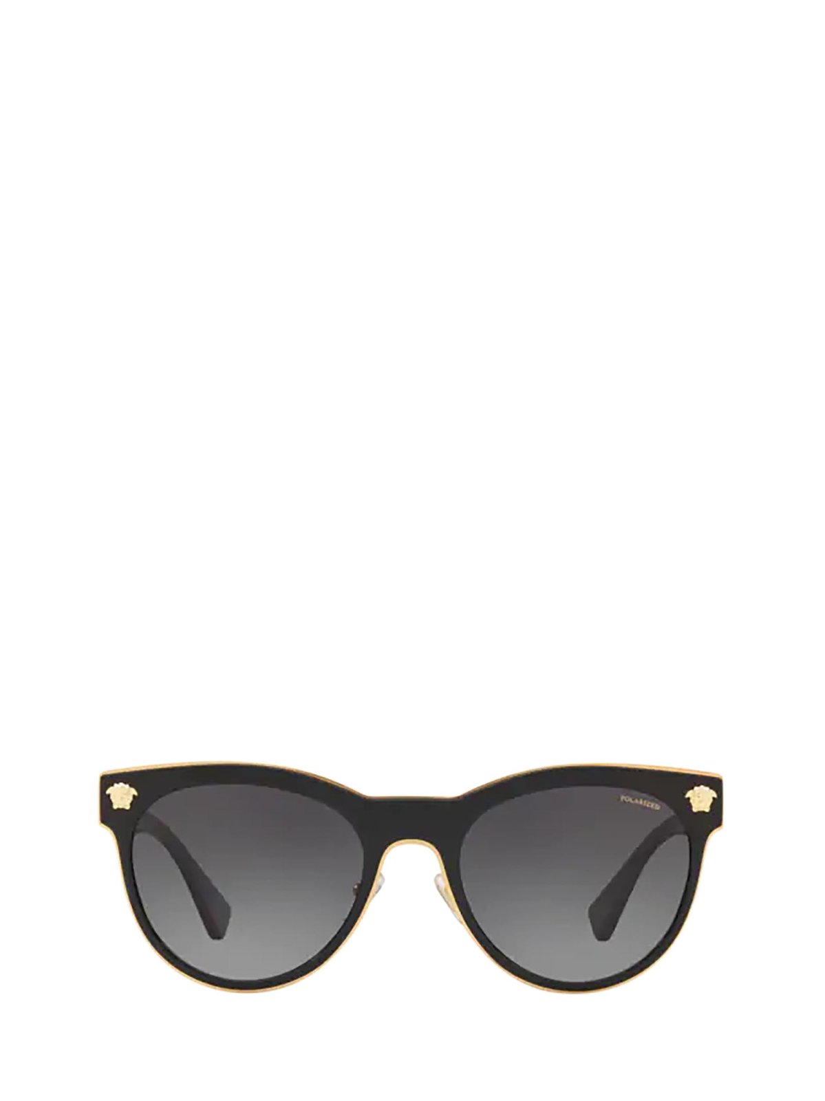 Versace Eyewear Medusa Motif Embellished Sunglasses