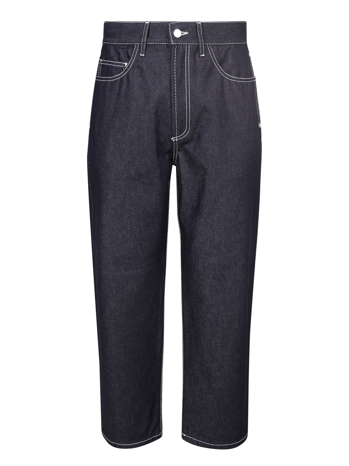 Sunnei Contrast Stitching Jeans