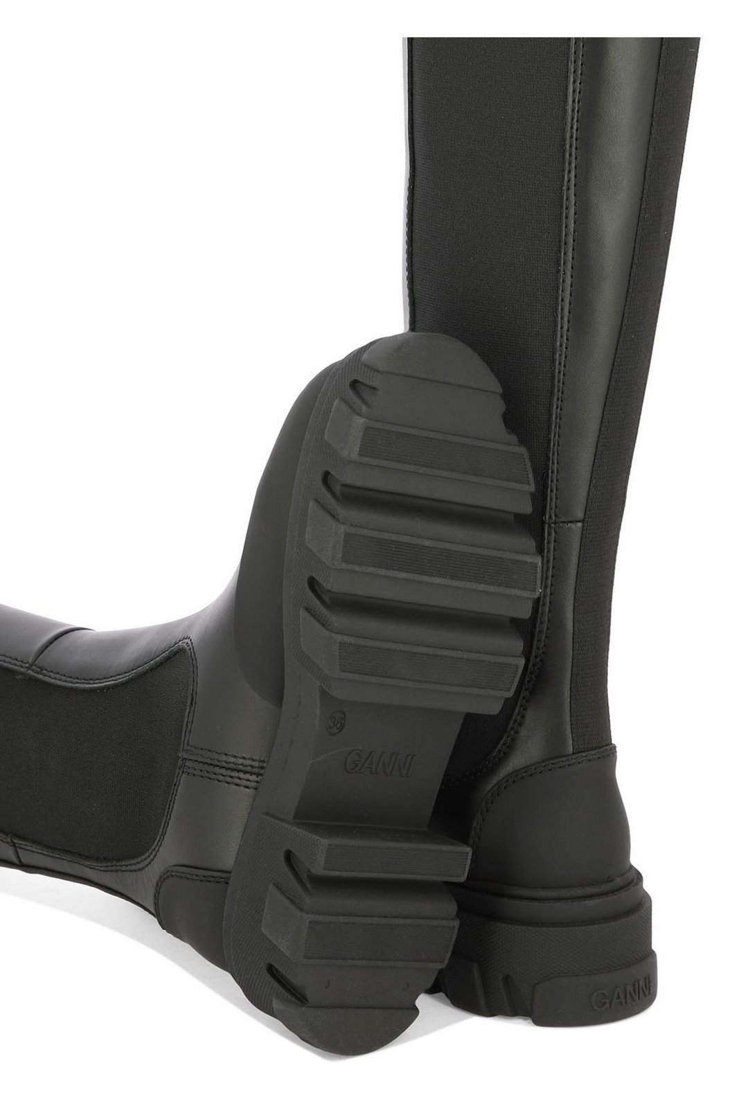 Ganni Knee-High Chelsea Boots
