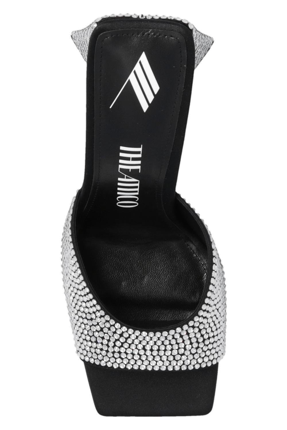 The Attico Devon Embellished Slip-On Mules