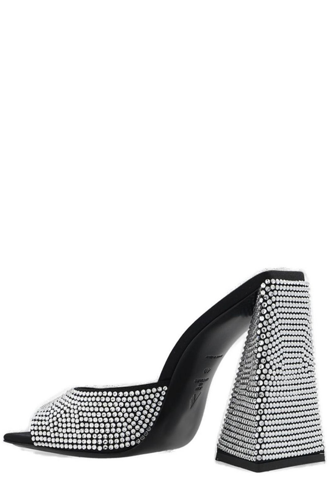 The Attico Devon Embellished Slip-On Mules