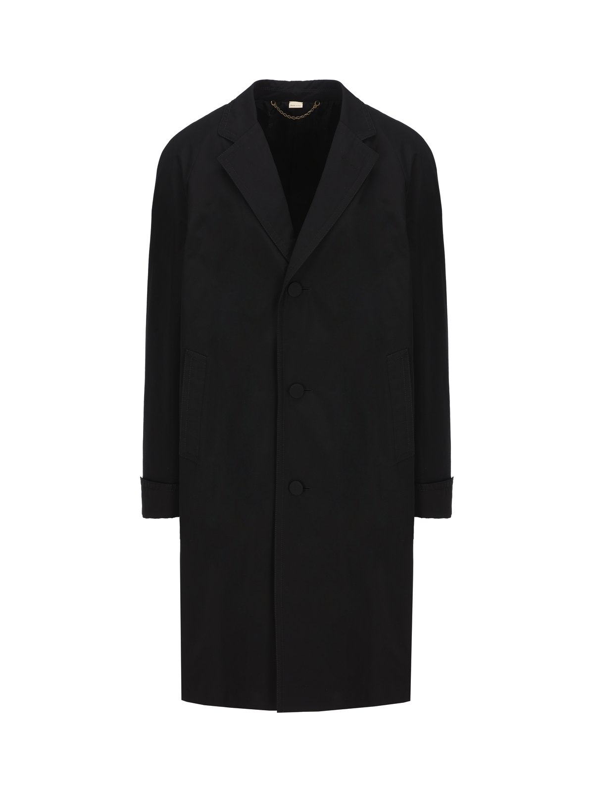 Gucci Long Sleeved Single Breasted Poplin Coat