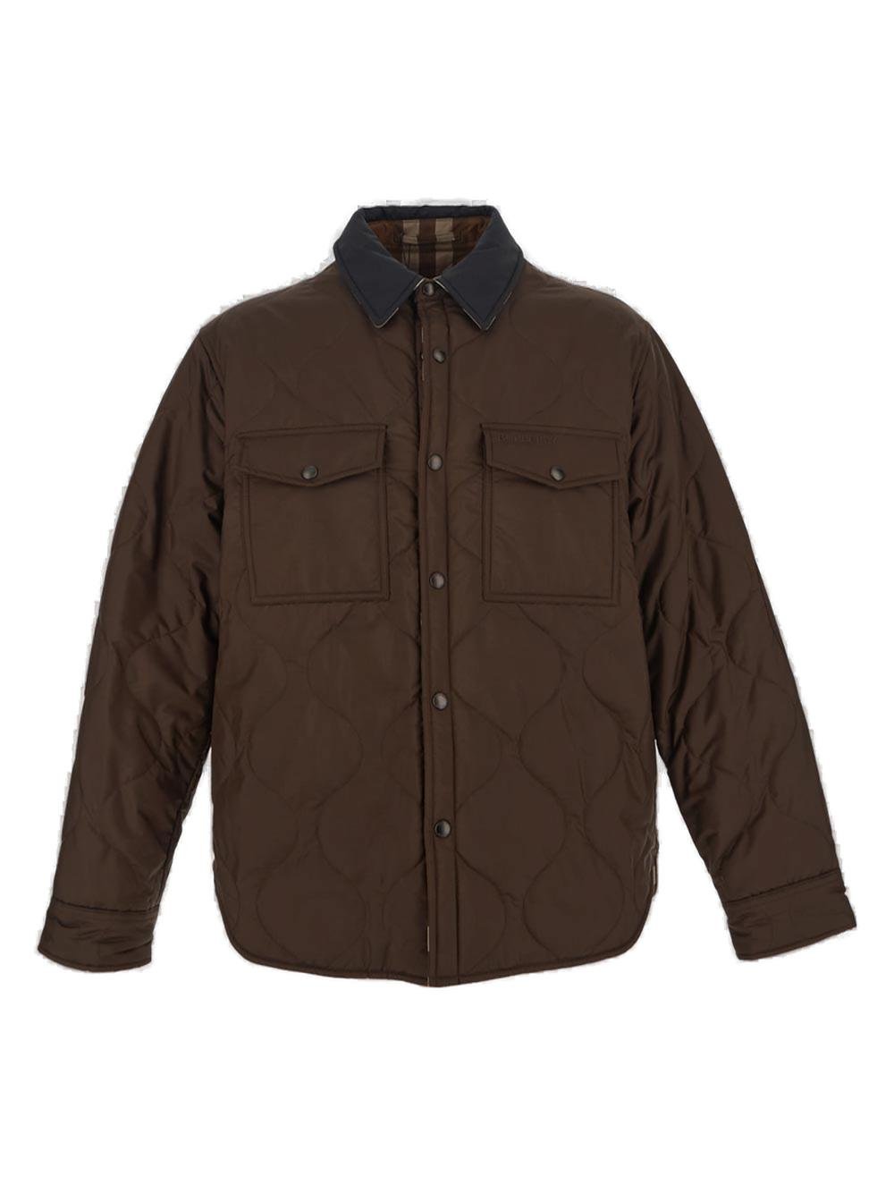 Burberry Reversible Checked Buttoned Overshirt