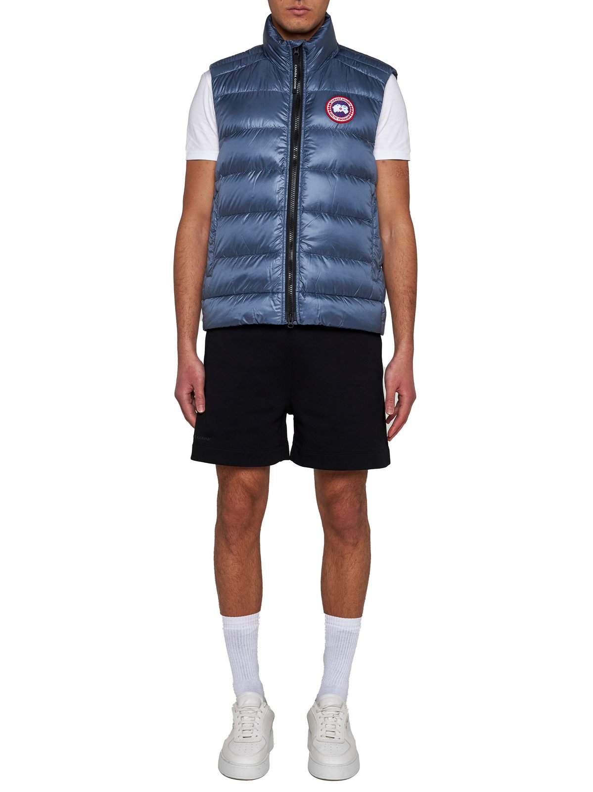 Canada Goose Logo Detailed Drawstring Shorts