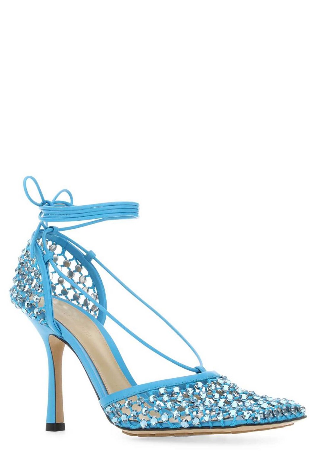 Bottega Veneta Sparkle Stretch Sandals