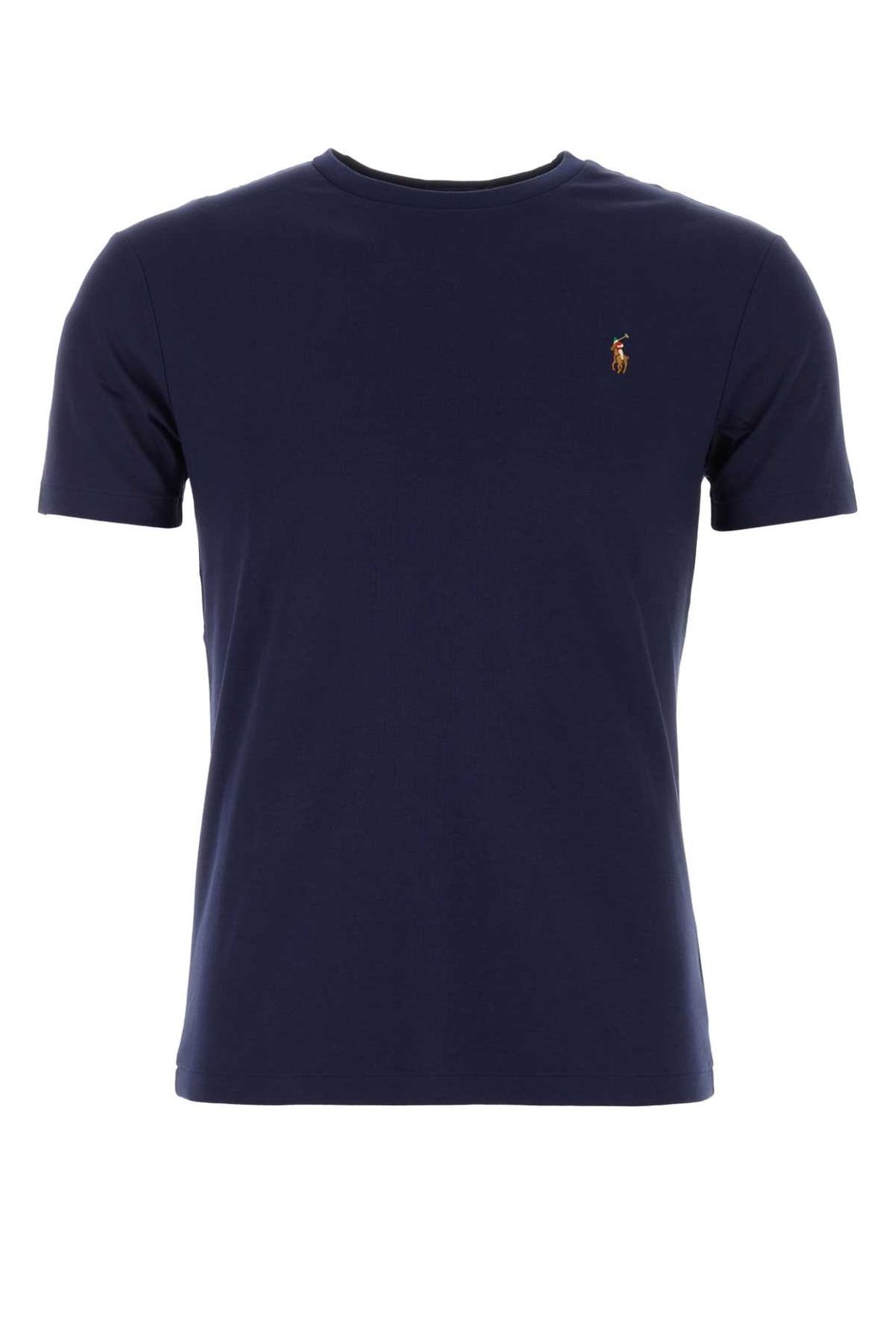Polo Ralph Lauren Logo Embroidered Crewneck T-Shirt