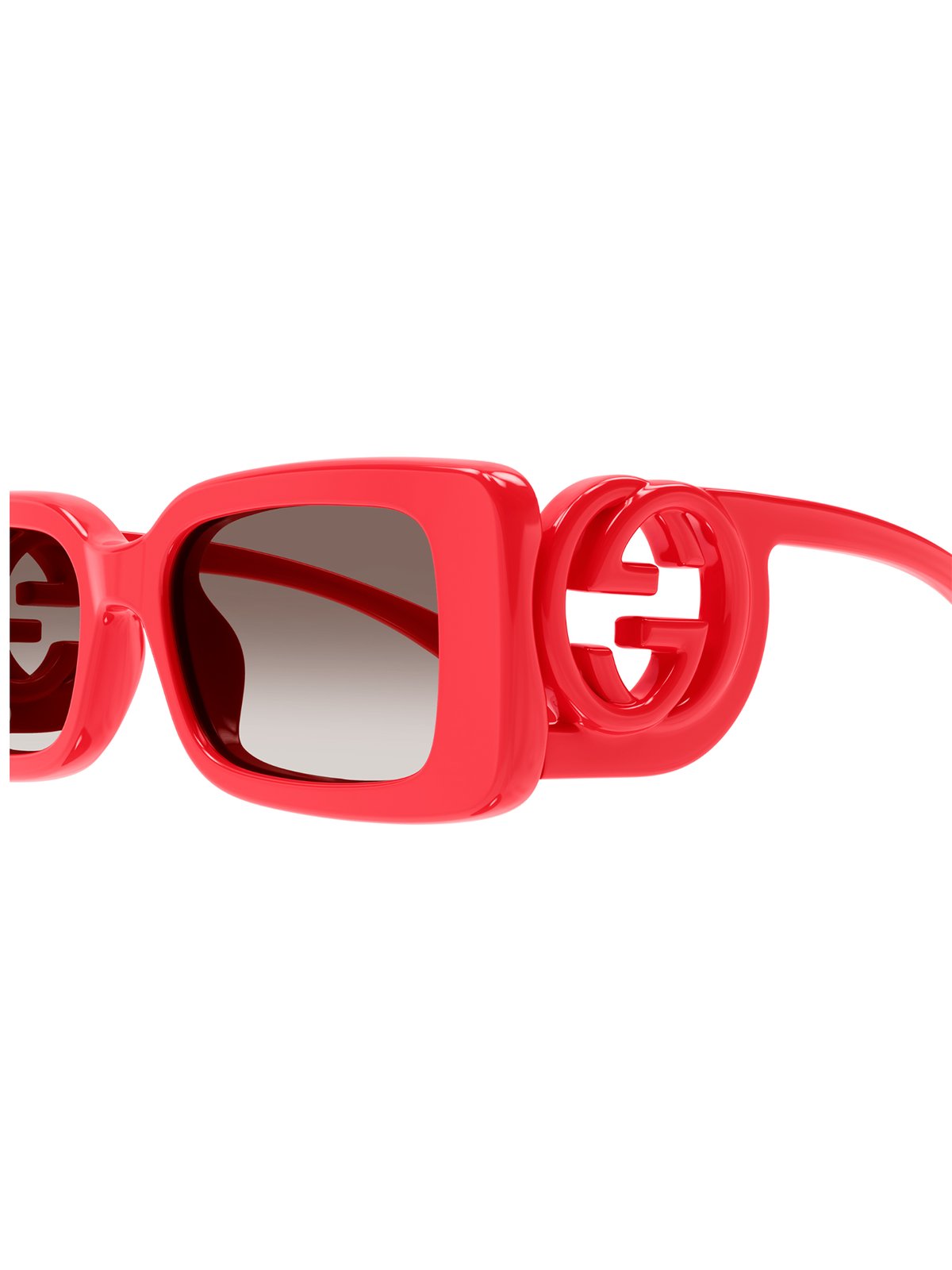 Gucci Eyewear Rectangular Frame Sunglasses
