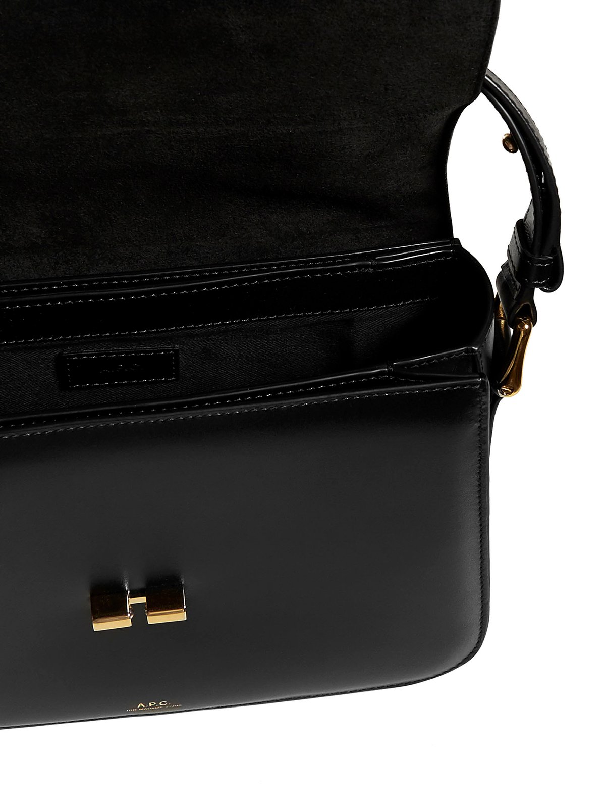 A.P.C. Grace Foldover Shoulder Bag 1 A.P.C. Grace Foldover Shoulder Bag